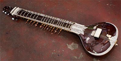 RA Sitarmaker portable Sitar Kharaj-Pancham model